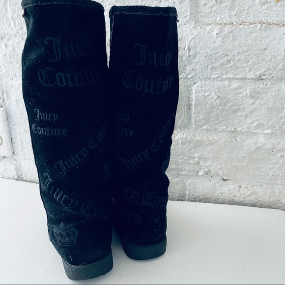 Juicy couture Women boots black size 7 - Picture 7 of 9